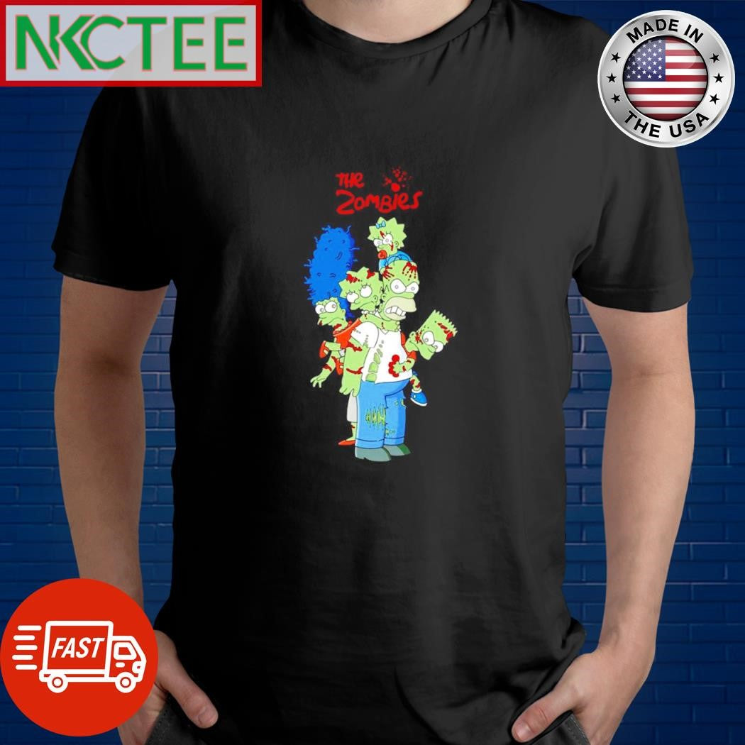 Best The Simpson Family The Zombies Christmas shirt
