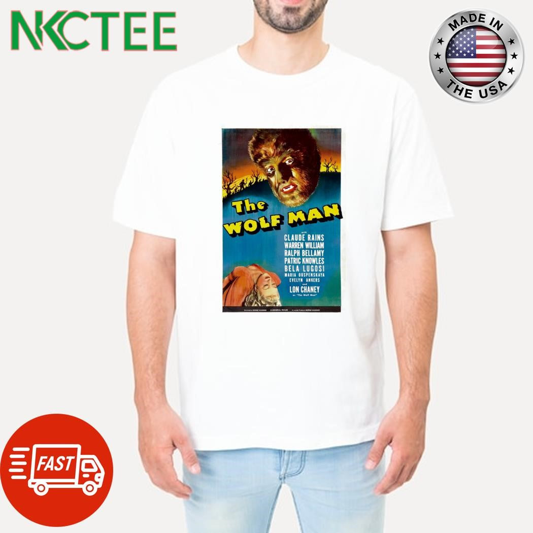 Best The Wolf Man 1941 Halloween shirt