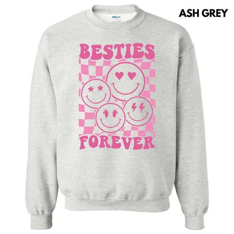 Besties Forever Sweatshirt 'NLB' T-Shirts, Hoodie | PureTeeCo.com