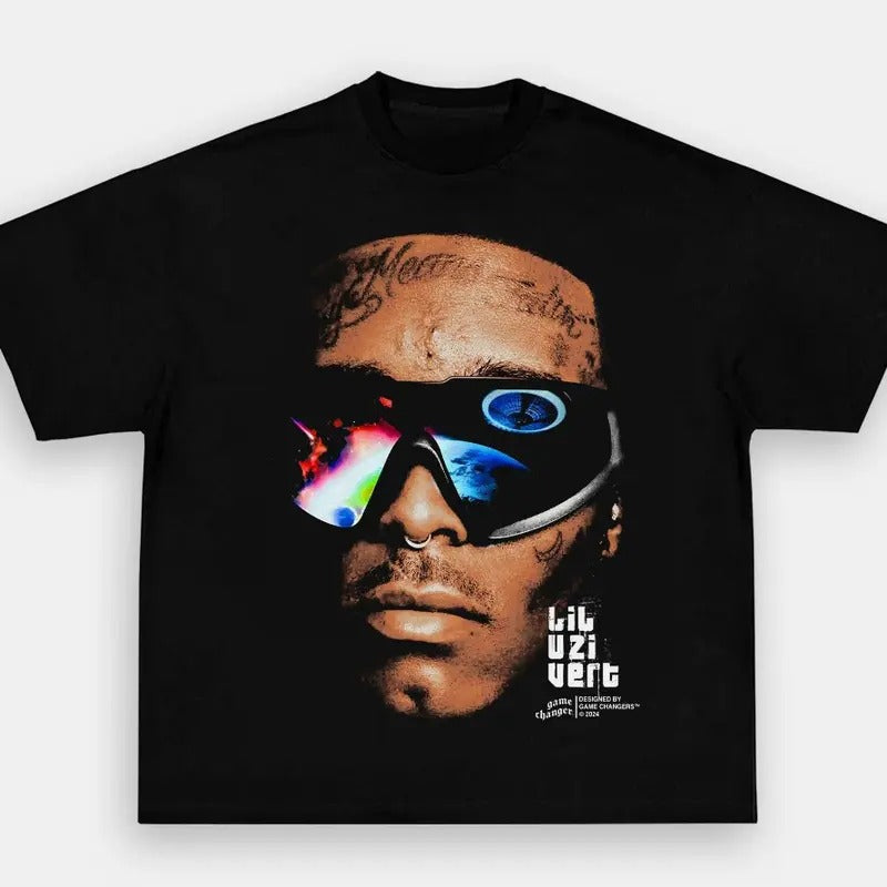 Big Face Uzi Signature Style Tee Hoodie, Sweatshirt | PureTeeCo.com