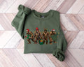 Bigfoot Santa Christmas Lights Shirt,Bigfoot Santa Christmas,Christmas Lights Shirt, Bigfoot Merry Tee, Sasquatch...