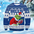 Bills Grnch Christmas Ugly Sweater