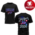 Bills Happy New Year 2026 Two Sided Shirt