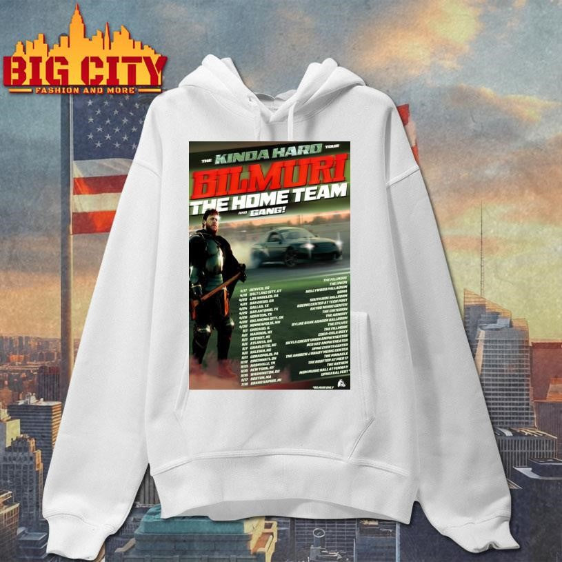 Bilmuri The Home Team And Gang The Kinda Hard Tour 2026 Poster Shirt