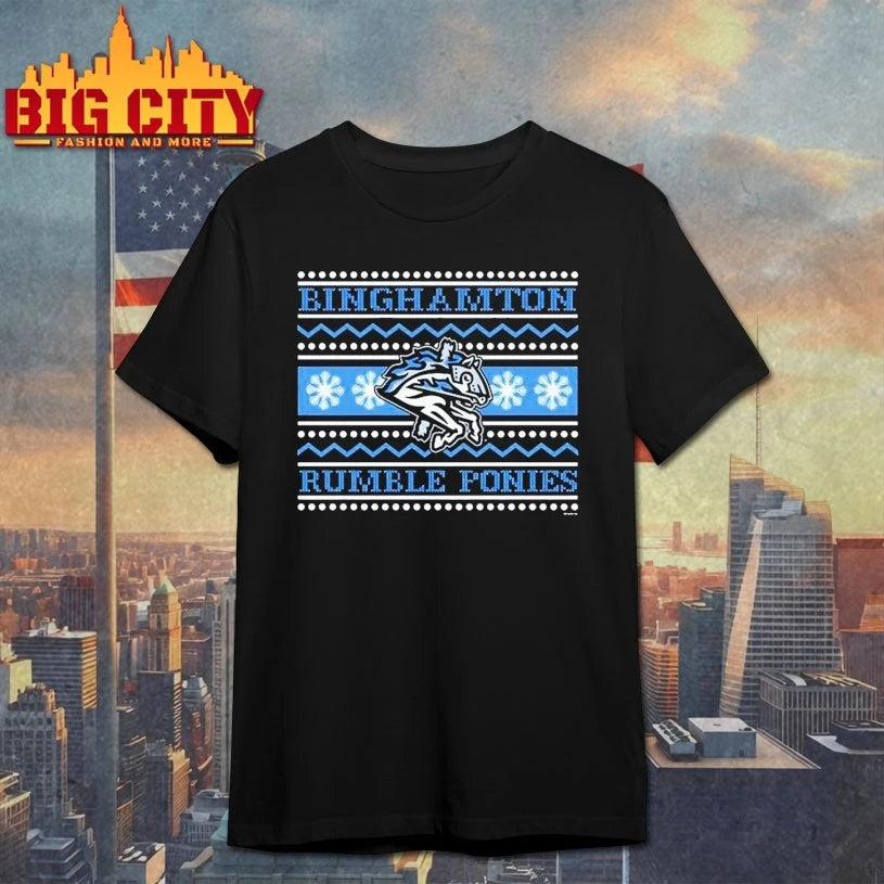 Binghamton Rumble Ponies Ugly christmas shirt