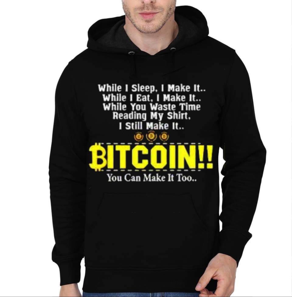 Bitcoin Hoodie T-Shirts, Sweatshirt | PureTeeCo.com