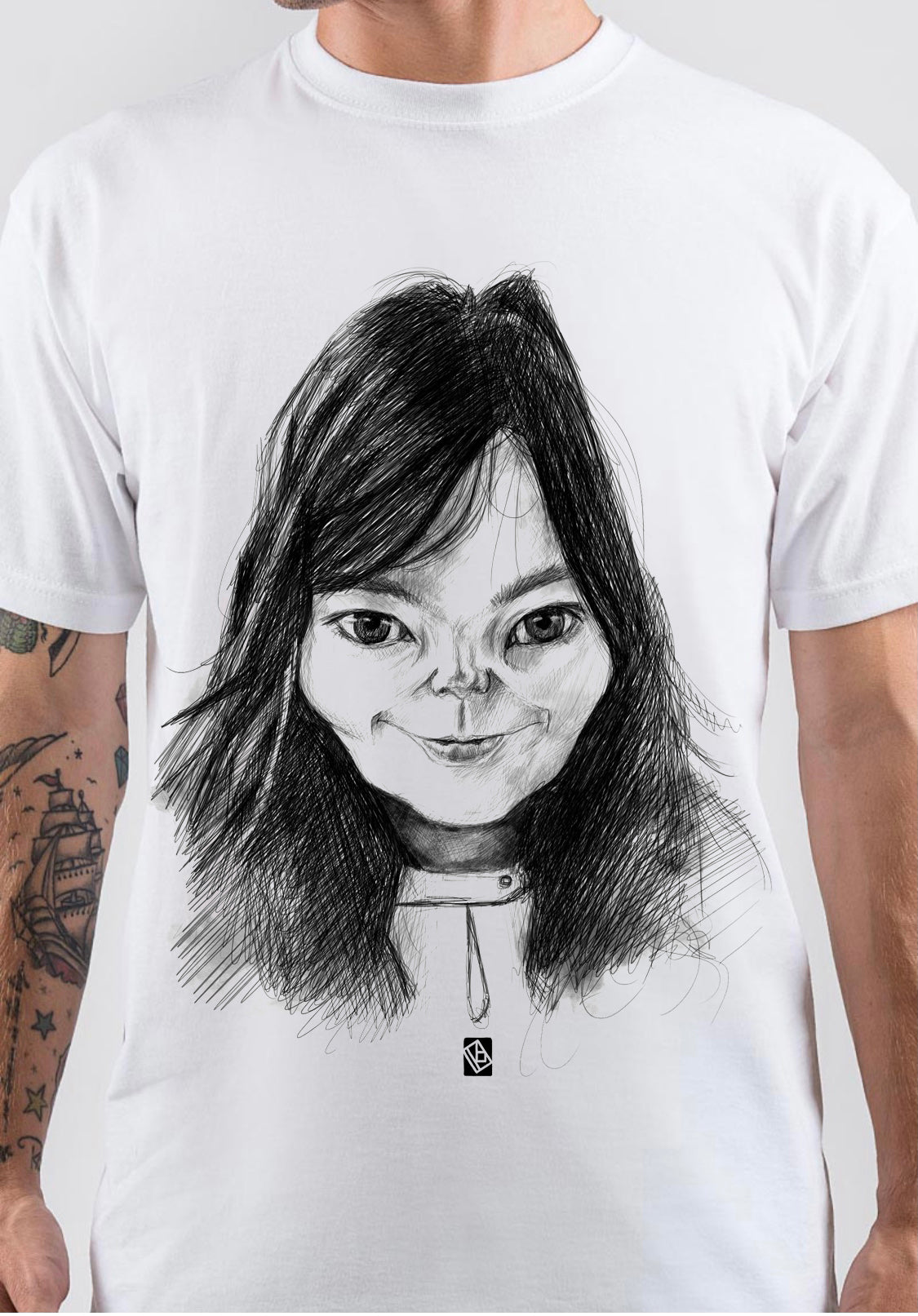 Bjork Art T-Shirt Style008 Hoodie, Sweatshirt | PureTeeCo.com