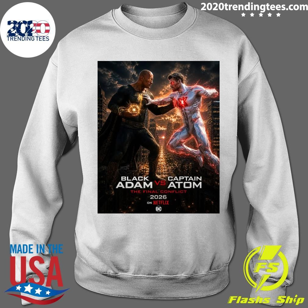 Black Adam vs Captain Atom The Final Conflict 2026 Shirt