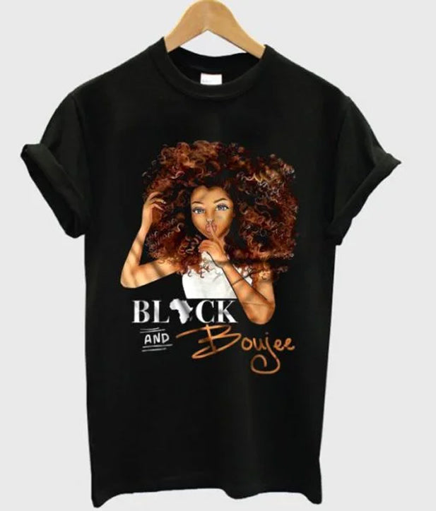 Black And Boujee T-shirt Hoodie, Sweatshirt | PureTeeCo.com