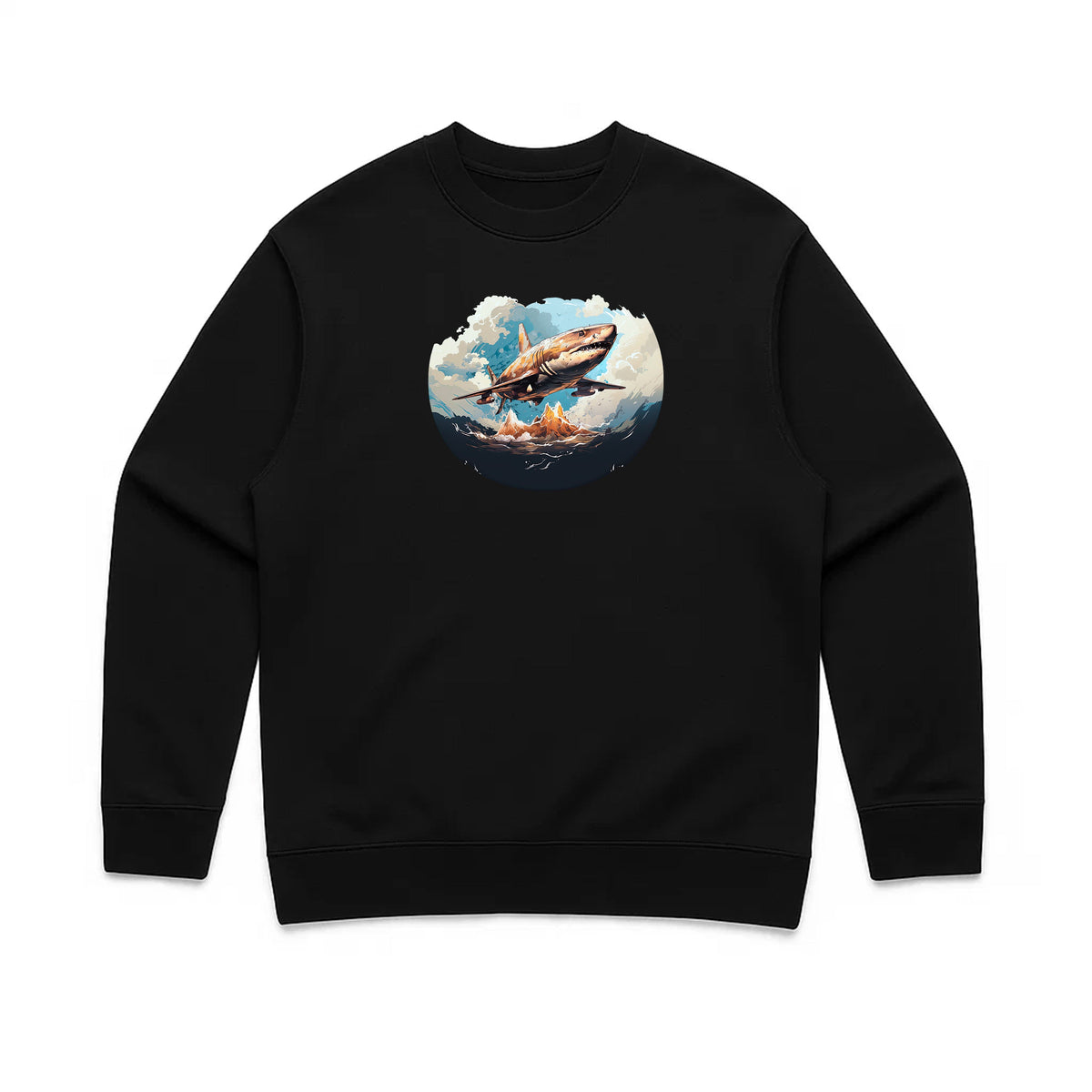 Unisex | Air Shark | Crewneck Sweatshirt