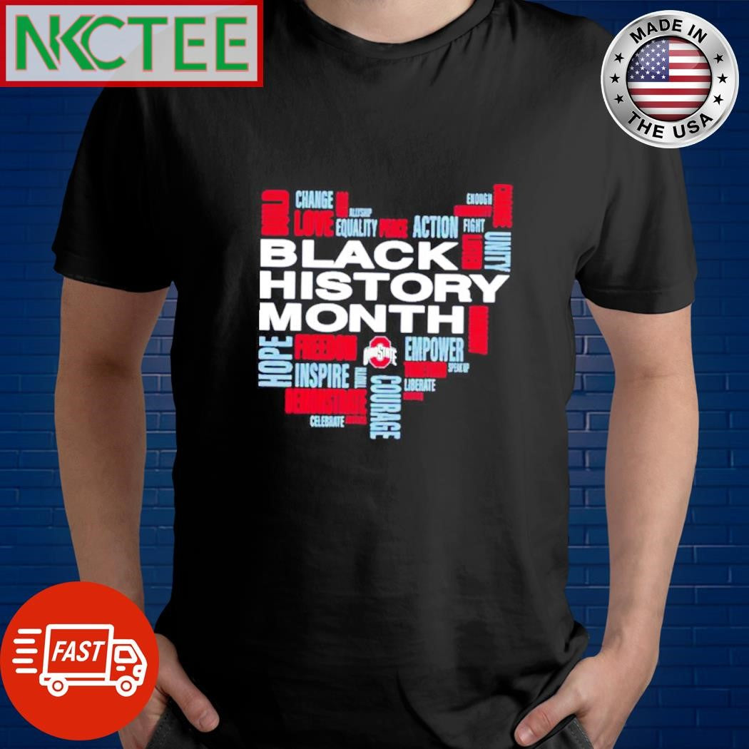 Black History Month Freedo empower Ohio State poster and ornament