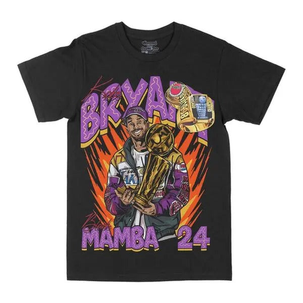 Black Mamba "24" Graphic Tee | Vintage Tee Graphic T-Shirt Sweatshirt Hoodie | Sport Tee - Gift For Fan | PureTeeCo.com