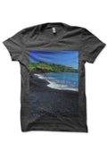 Black Sand Beach T-Shirt Style002 Hoodie, Sweatshirt | PureTeeCo.com