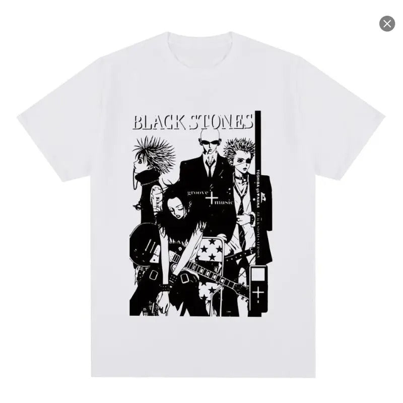 Black Stones T shirt Anime y2k 2000s Manga , Vintage unisex shirt Hoodie, Sweatshirt | PureTeeCo.com