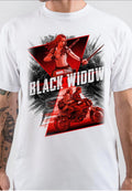 Black Widow White T-Shirt Hoodie, Sweatshirt | PureTeeCo.com