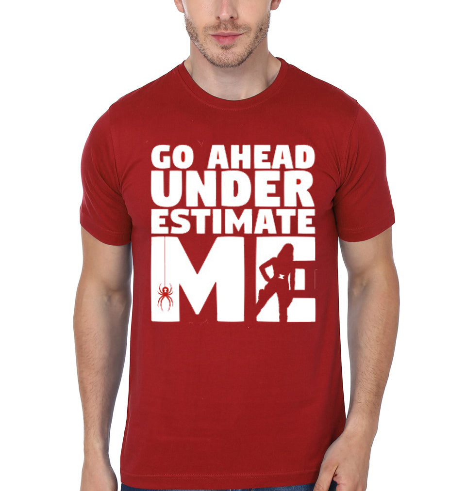 Underestimate Me Red T-Shirt Hoodie, Sweatshirt | PureTeeCo.com