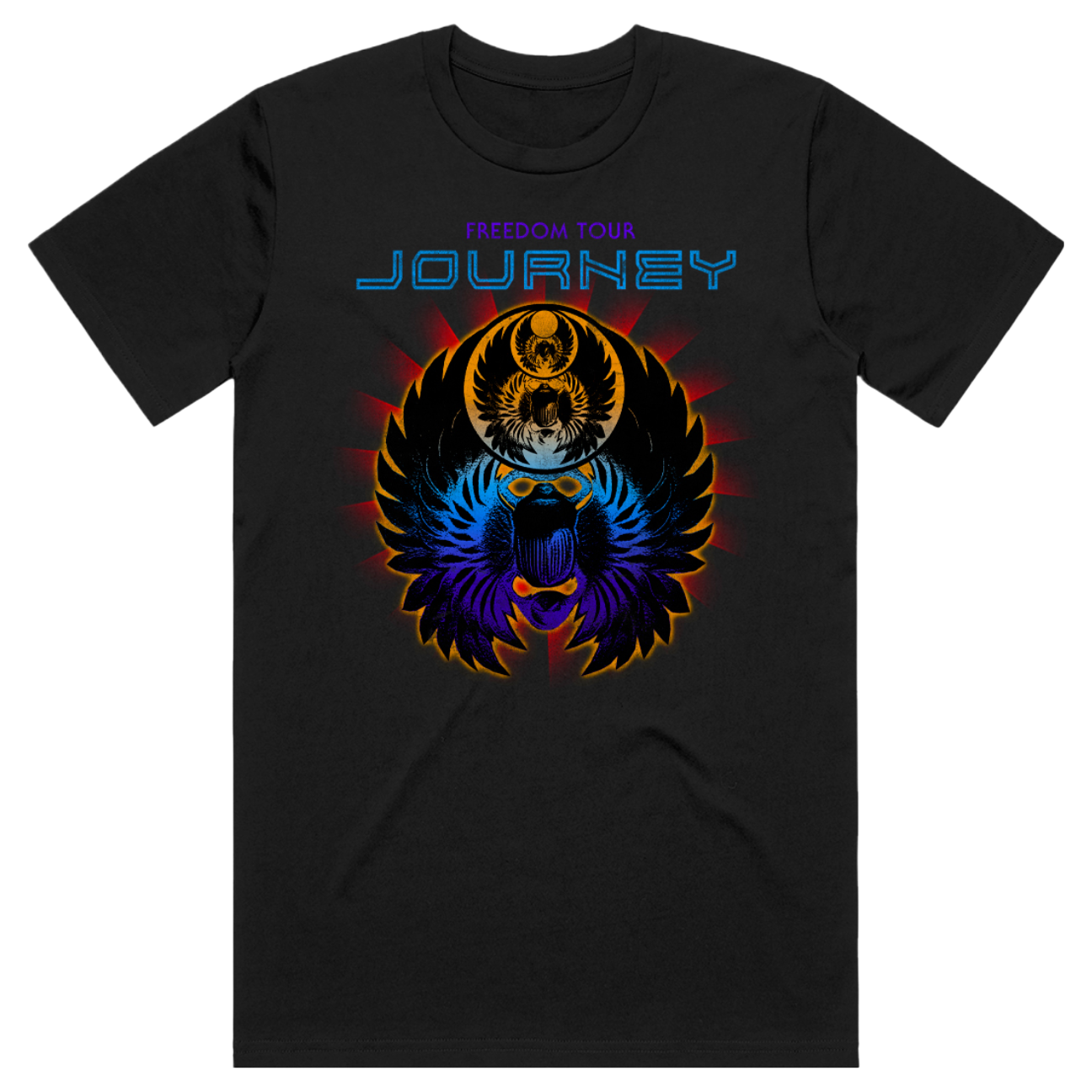Black Neon Scarab Freedom tee Hoodie, Sweatshirt | PureTeeCo.com