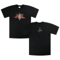 Electric Fire Black T-Shirt Hoodie, Sweatshirt | PureTeeCo.com (Image 1)