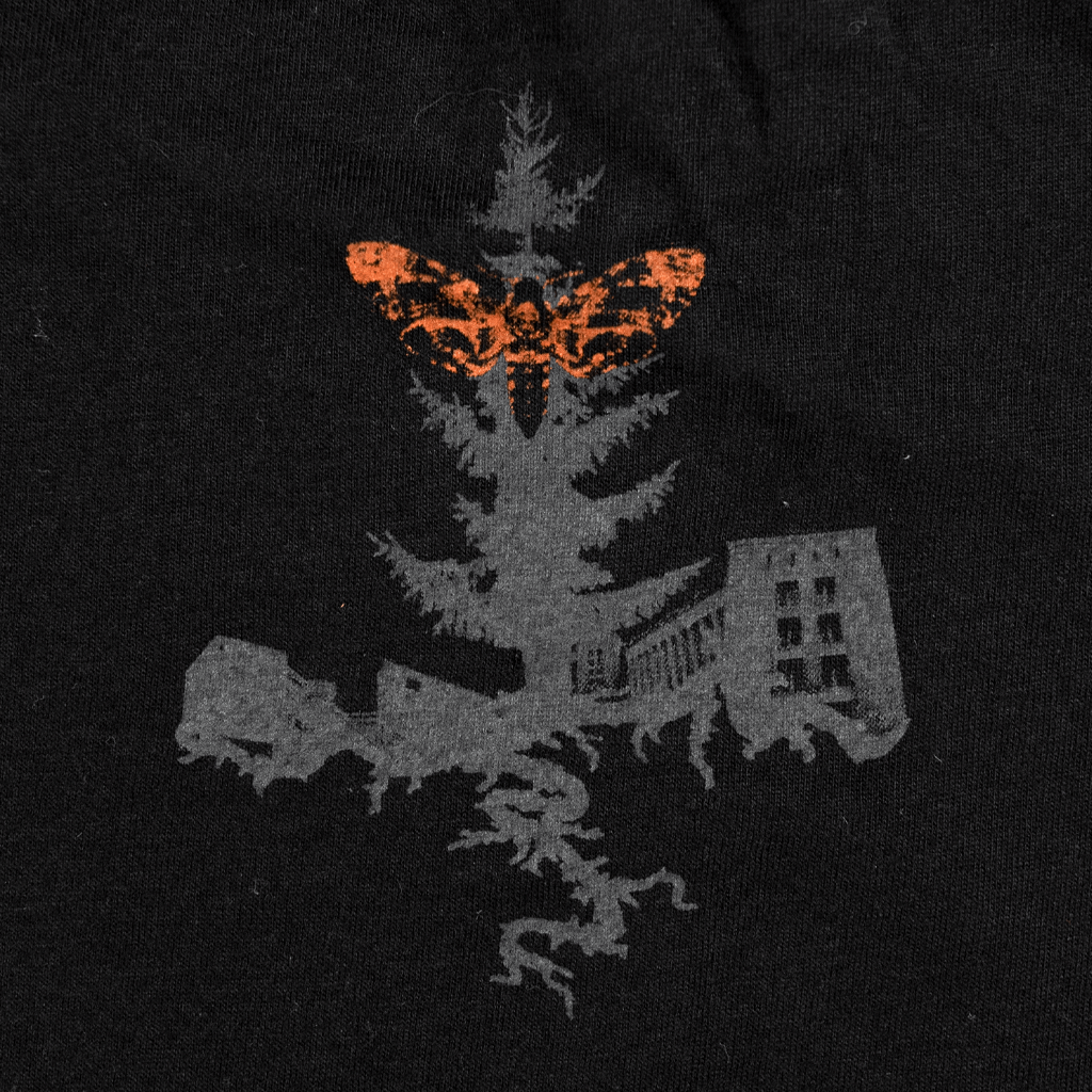 Electric Fire Black T-Shirt Hoodie, Sweatshirt | PureTeeCo.com (Image 4)