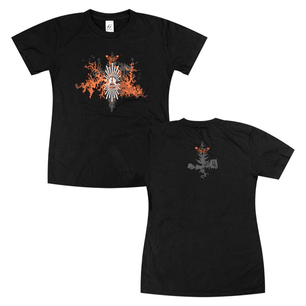 Electric Fire Black T-Shirt Hoodie, Sweatshirt | PureTeeCo.com (Image 2)