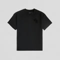 Gymreapers Initial Tee - Black/Black, Summer Cotton T-shirt for Men Hoodie, Sweatshirt | PureTeeCo.com