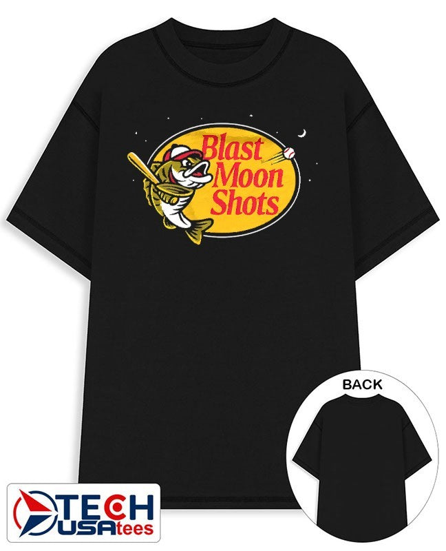 Blast Moon Shots parody shirt