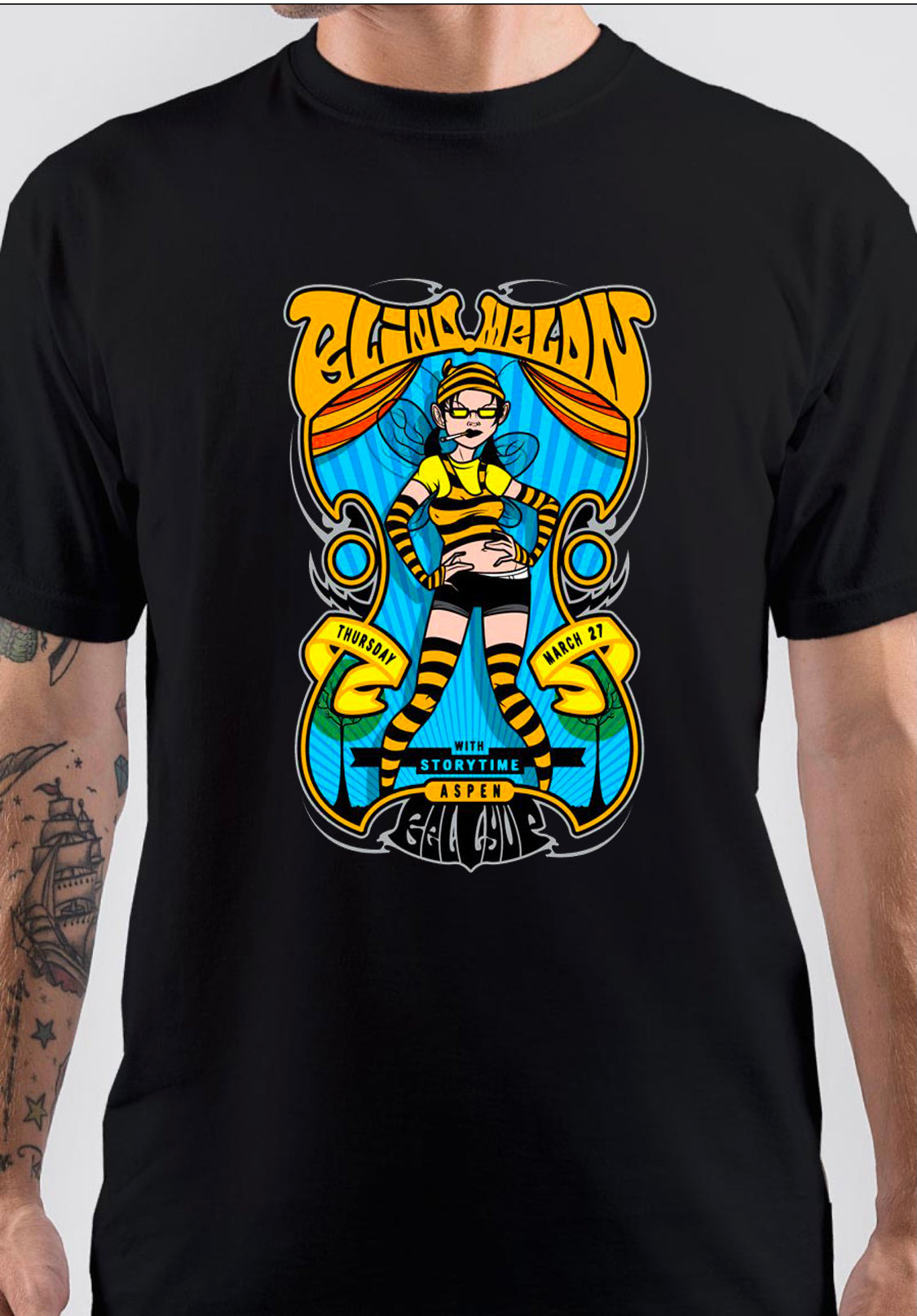 Blind Melon Album Art T-Shirt Hoodie, Sweatshirt | PureTeeCo.com