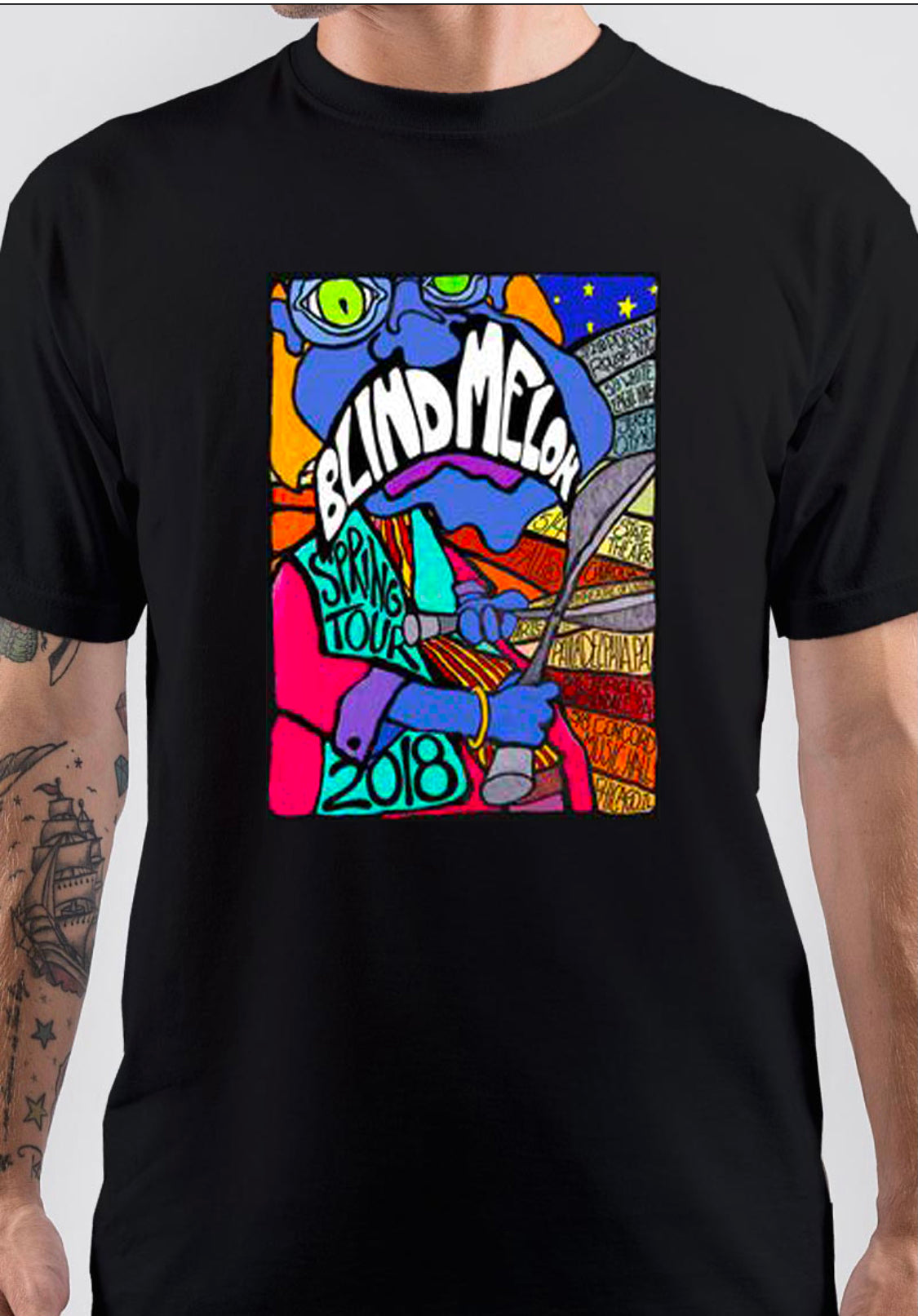 Blind Melon Band Art T-Shirt Hoodie, Sweatshirt | PureTeeCo.com
