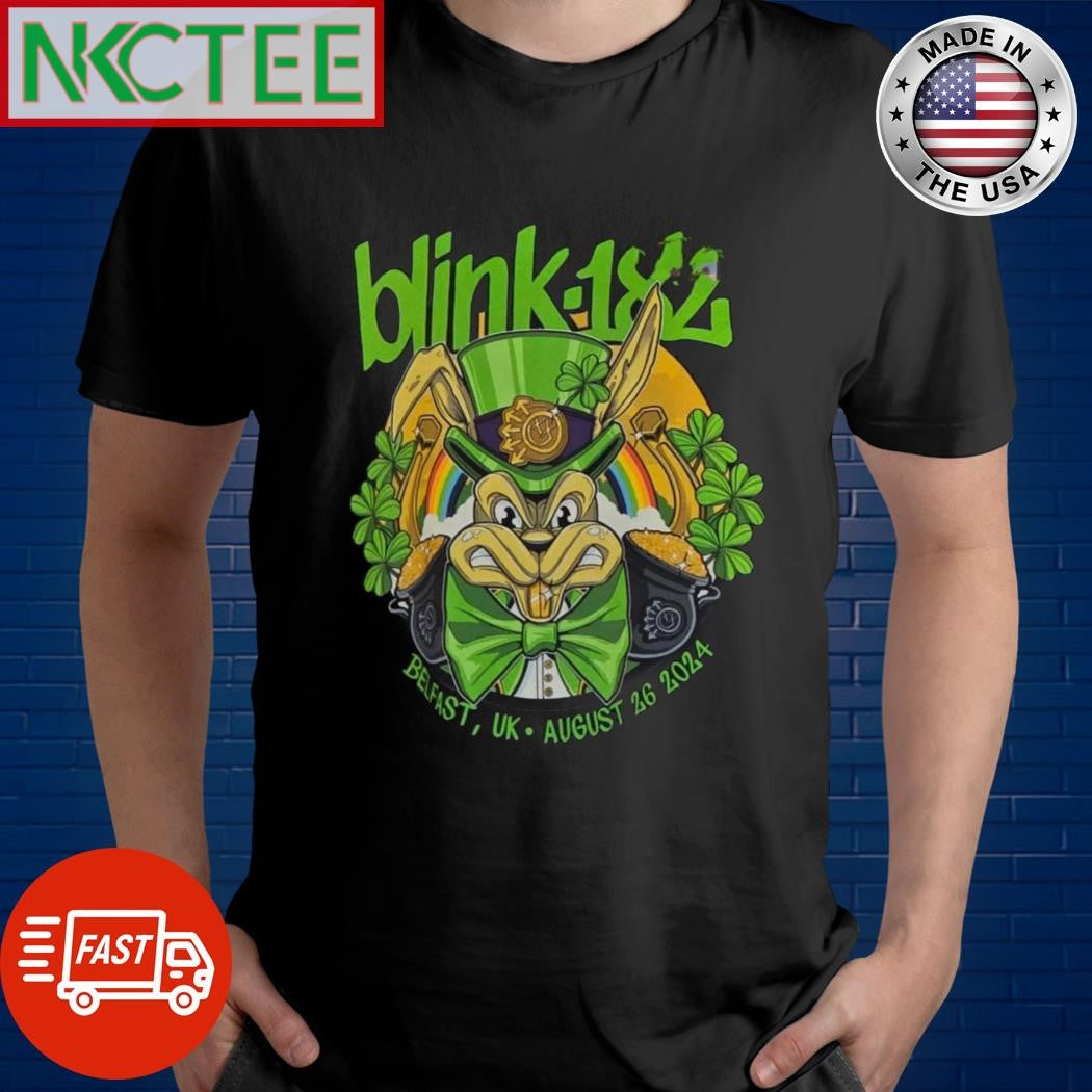 Blink 182 Belfast, Uk August 26, 2024 Event Shirt