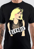 Debbie Harry Blondie Art T-Shirt Hoodie, Sweatshirt | PureTeeCo.com