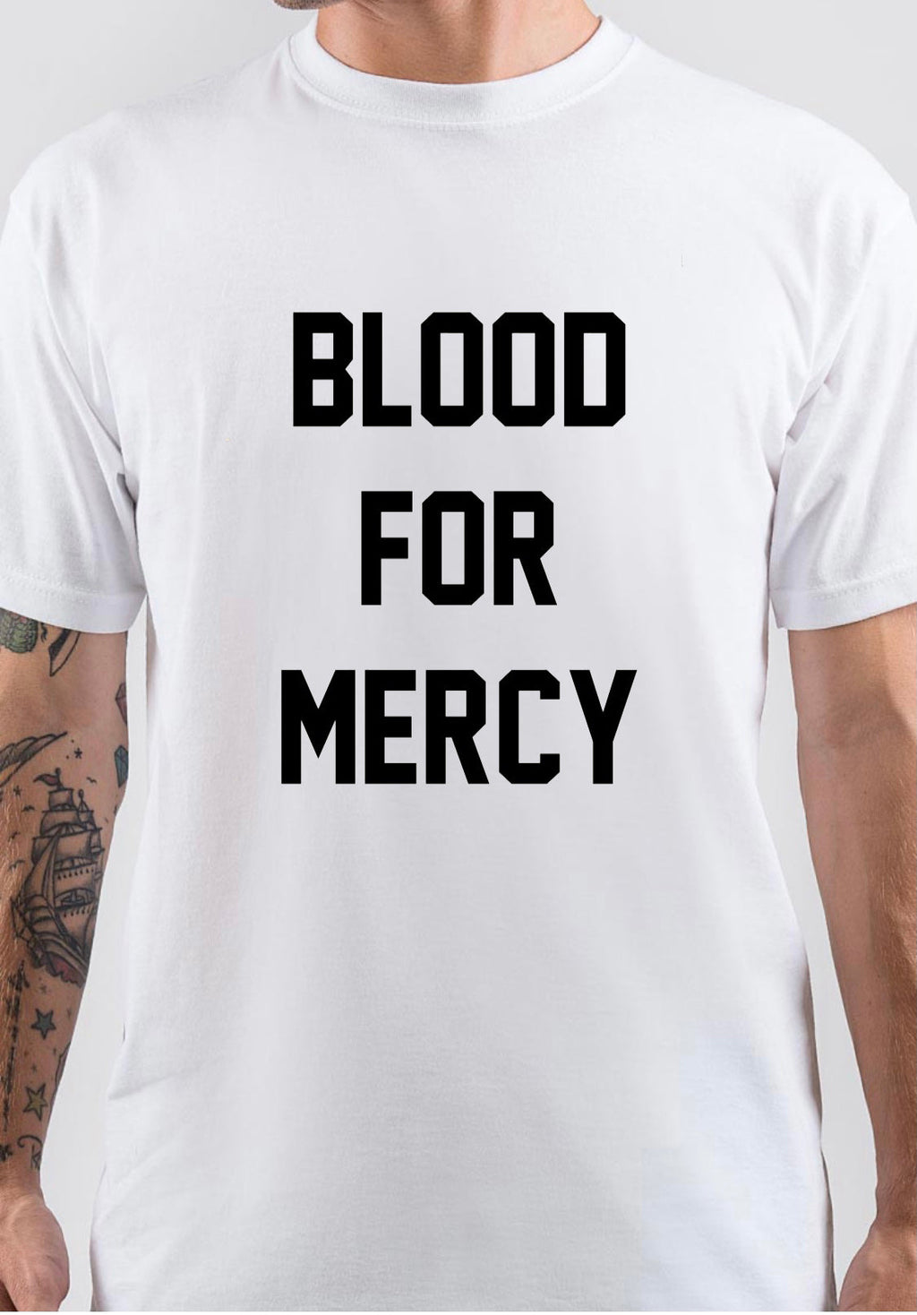 Blood for Mercy T-Shirt Hoodie, Sweatshirt | PureTeeCo.com