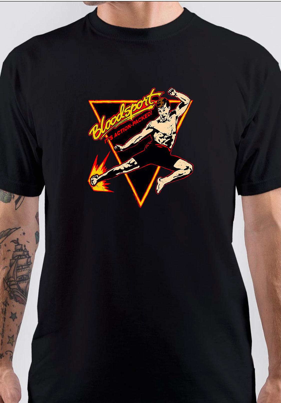 Bloodsport T-Shirt Style004 Hoodie, Sweatshirt | PureTeeCo.com