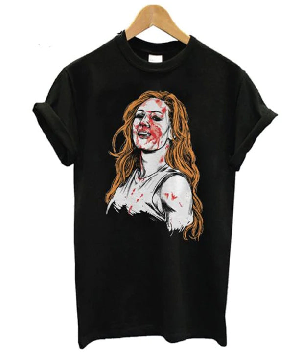 Bloody Becky Lynch T-shirt Hoodie, Sweatshirt | PureTeeCo.com