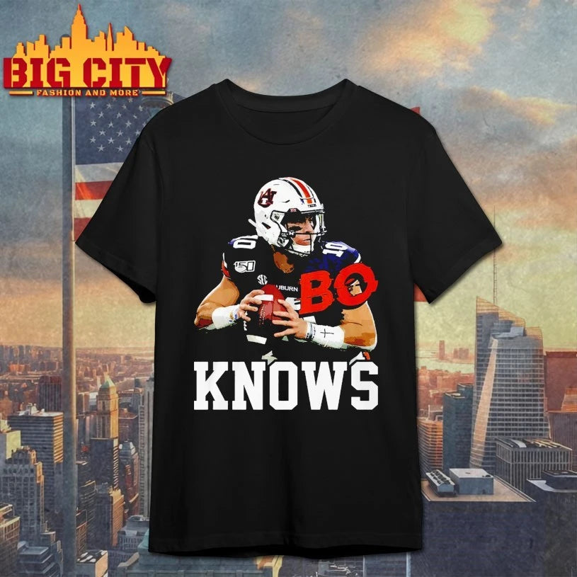 Bo Nix College Football Fan Bo Knows Parody shirt