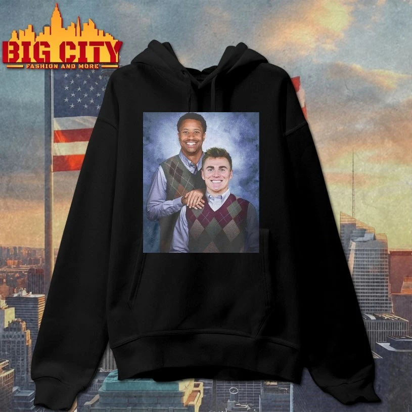 Bo Nix Courtland Sutton Denver Football Step Brothers Football shirt
