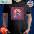 Boba Fett paint retro shirt