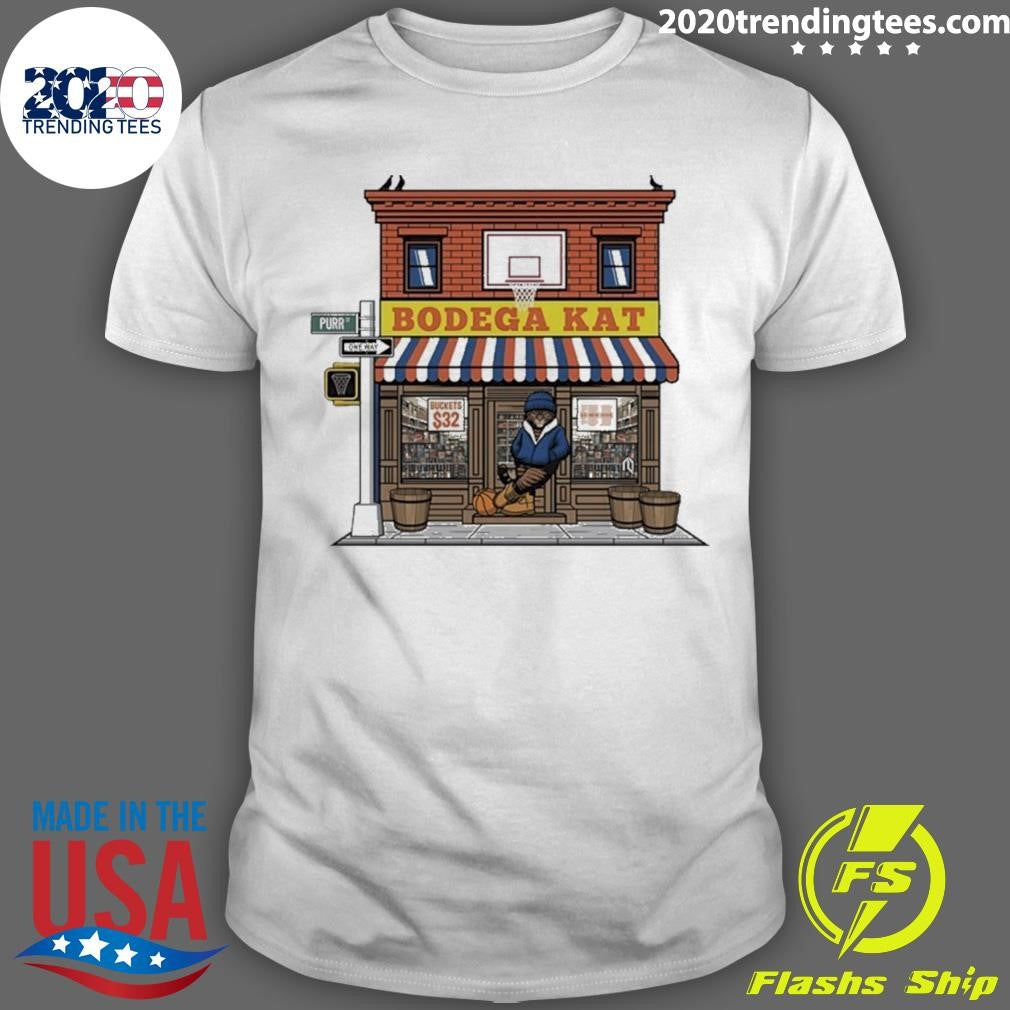 Bodega Kat New York Knicks Basketball Shirt