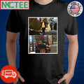 Bogdan Bogdanović lies on the hood of a car shirt