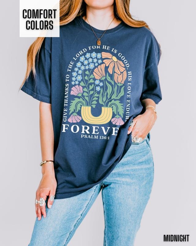 Boho Christian Shirt Bible Verse Tshirt Jesus Apparel Vintage Floral T Shirt Graphic Tee for Women Retro Faith Top...