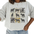 Boho Retro Sheep Cute Sweatshirt, Hoodie, Floral Farmhouse T-shirt Farm Life Crewneck Sweater, Sheep Lover Gift Unisex...