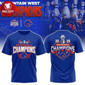 Boise State Broncos Mountain West Champions 2025 Two Sided shirt