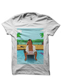 Bojack Horseman Half Sleeve T-Shirt Style007 Hoodie, Sweatshirt | PureTeeCo.com