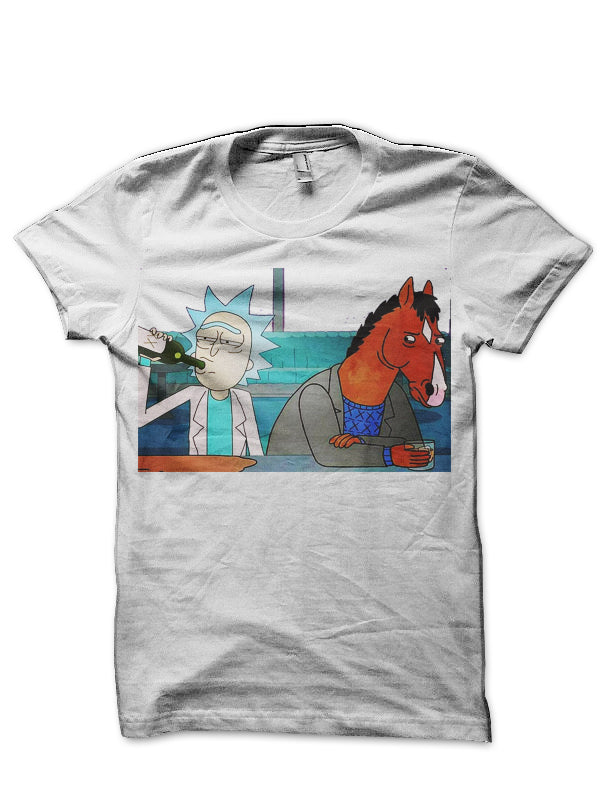 Bojack Horseman Half Sleeve T-Shirt Style003 Hoodie, Sweatshirt | PureTeeCo.com