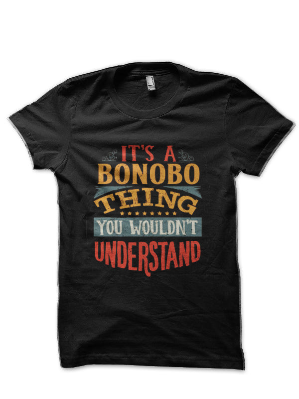 Itâ€™s A Bonobo Thing You Wouldnâ€™t Understand â€“ Gift For Bonobo Lover Black T-Shirt Hoodie, Sweatshirt | PureTeeCo.com