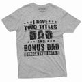 Bonus Dad Men's Father's Day Step Dad Tee Shirt Gift Hoodie, Sweatshirt | PureTeeCo.com