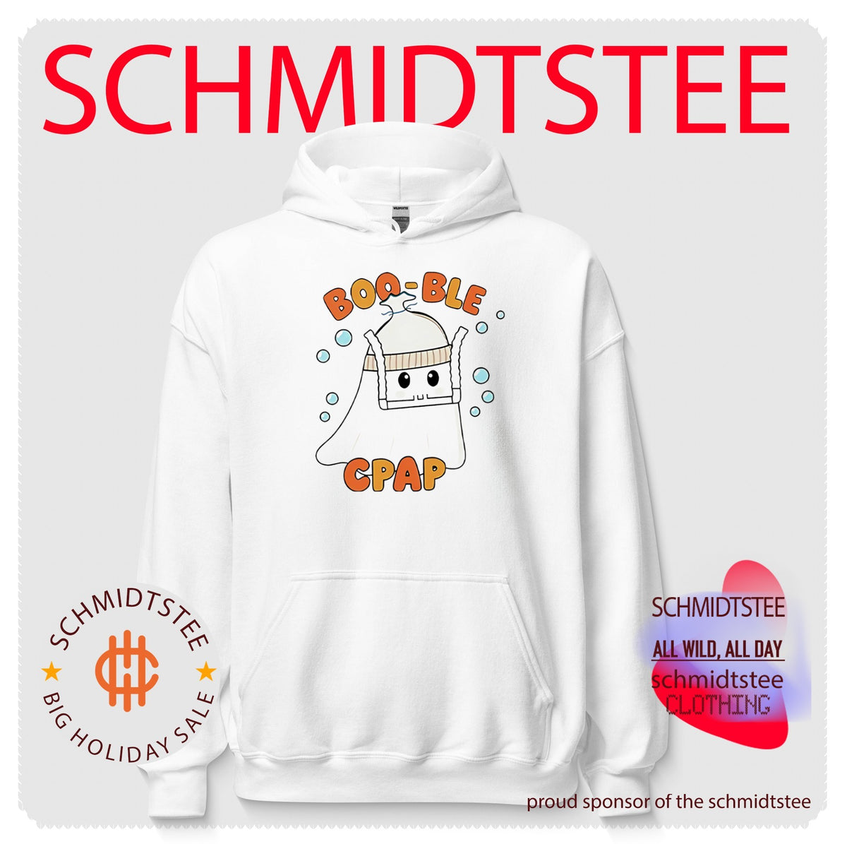 Boo-ble CPAP Cute Halloween 2026 shirt
