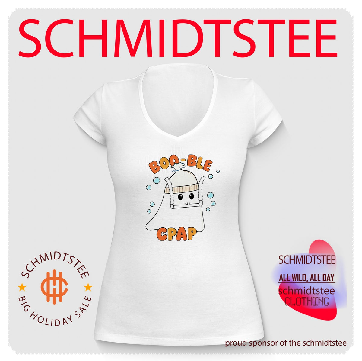 Boo-ble CPAP Cute Halloween 2026 shirt