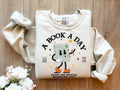 Book Sweatshirt, A Book A Day Keep The Mental Breakdown Away, Book Gift, Book Lover Gift, Reading Book Hoodie and...
