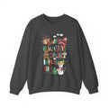 Bookish Christmas Sweatshirt, Christmas Reading Sweatshirt, Bookish Xmas Crewneck, Reading Lover Christmas Gift,...