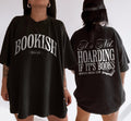 Bookish Comfort Colors T-Shirt, Book Lover Sweatshirt, Retro Reader Hoodie, Born To Read Tee, Bookish Quote Gift For Reader